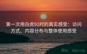 第一次用白虎91时的真实感受：访问方式、内容分布与整体使用感受