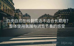 白虎自扣在线到底适不适合长期用？整体使用氛围与浏览节奏的感受