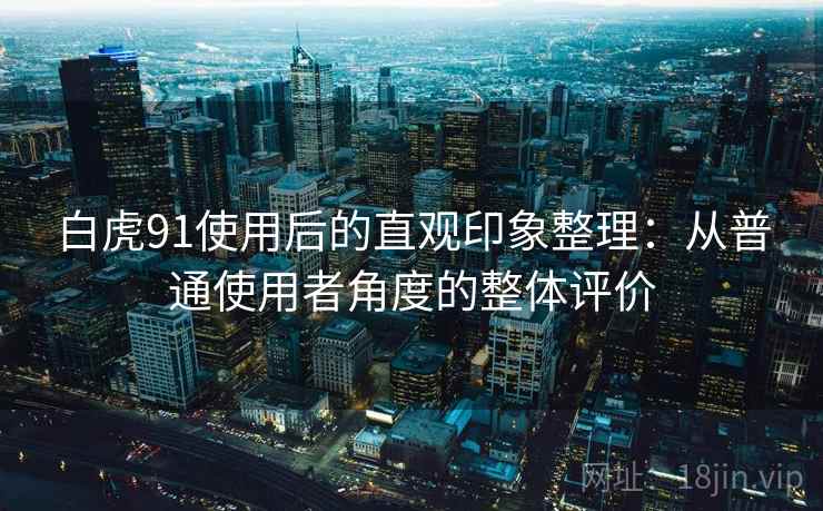 白虎91使用后的直观印象整理：从普通使用者角度的整体评价