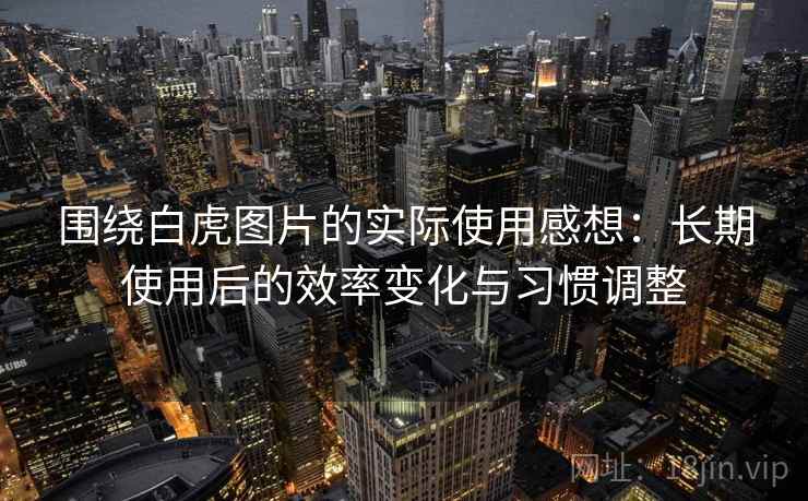 围绕白虎图片的实际使用感想：长期使用后的效率变化与习惯调整