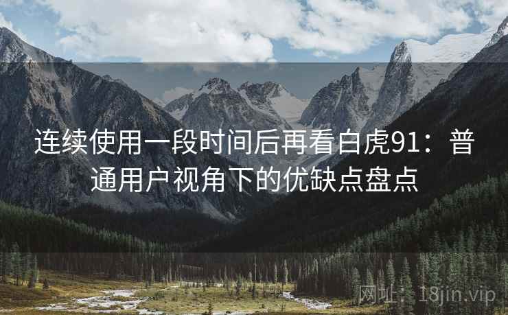 连续使用一段时间后再看白虎91：普通用户视角下的优缺点盘点